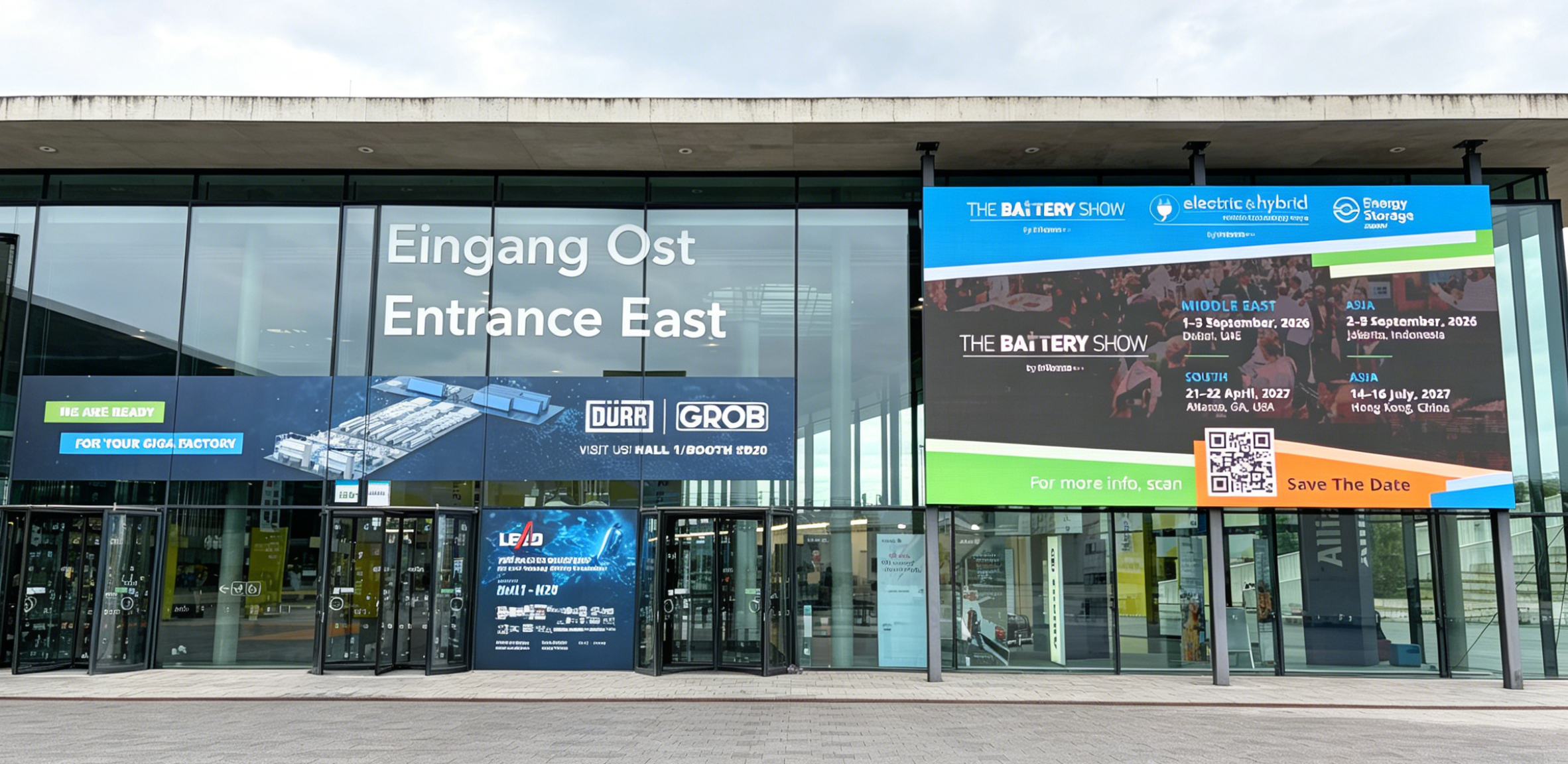 XY FOAMS កំពុងដាក់តាំងបង្ហាញនៅ The Battery Show Europe 2026